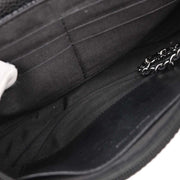 Chanel Black Calfskin Half-Moon WOC Wallet On Chain 196189