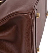 Hermes Marron Ardennes Birkin 30 Handbag  Square:D28 196191