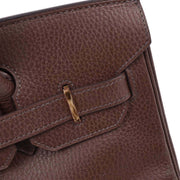 Hermes Marron Ardennes Birkin 30 Handbag  Square:D28 196191