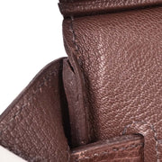 Hermes Marron Ardennes Birkin 30 Handbag  Square:D28 196191