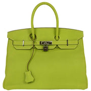 Hermes Kiwi Epsom Candy Birkin 35 Handbag  Square:O CO31 196196