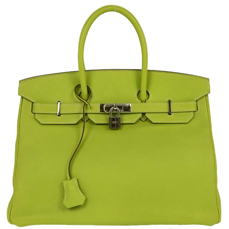 Hermes Kiwi Epsom Candy Birkin 35 Handbag  Square:O CO31 196196