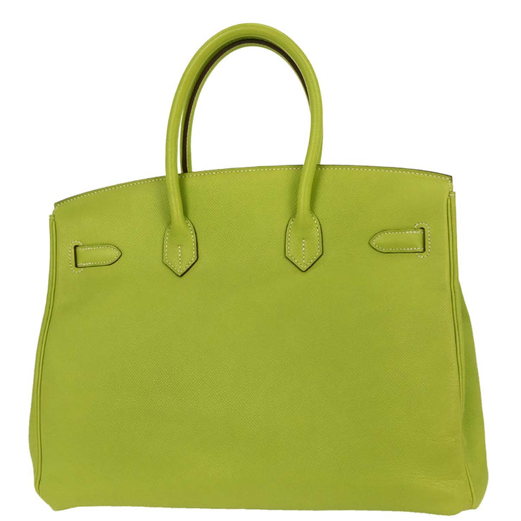 Hermes Kiwi Epsom Candy Birkin 35 Handbag  Square:O CO31 196196