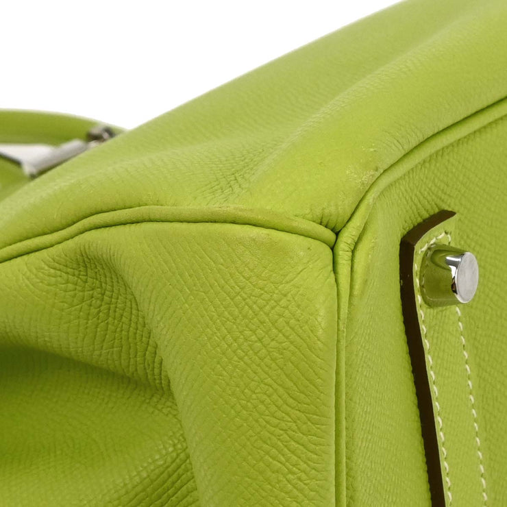Hermes Kiwi Epsom Candy Birkin 35 Handbag  Square:O CO31 196196