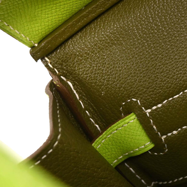 Hermes Kiwi Epsom Candy Birkin 35 Handbag  Square:O CO31 196196
