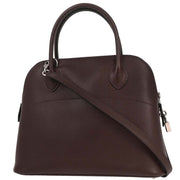Hermes Chocolat Epsom Bolide 31 2way Handbag  Square:K U.20 196198