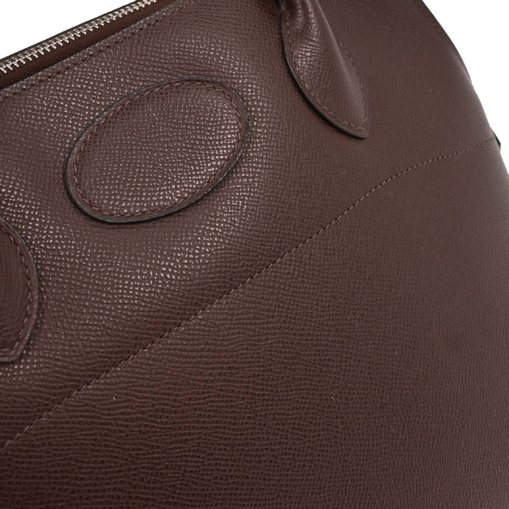 Hermes Chocolat Epsom Bolide 31 2way Handbag  Square:K U.20 196198