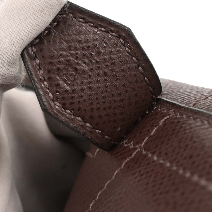 Hermes Chocolat Epsom Bolide 31 2way Handbag  Square:K U.20 196198