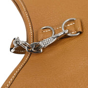 Hermes Natural Sable Chevre Myzore Trim 24 Handbag P Square:H74 196199