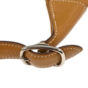 Hermes Natural Sable Chevre Myzore Trim 24 Handbag P Square:H74 196199