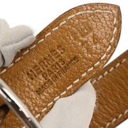 Hermes Natural Sable Chevre Myzore Trim 24 Handbag P Square:H74 196199