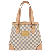 Louis Vuitton Damier Azur Hampstead PM Tote Handbag N51207 CA4132 196205
