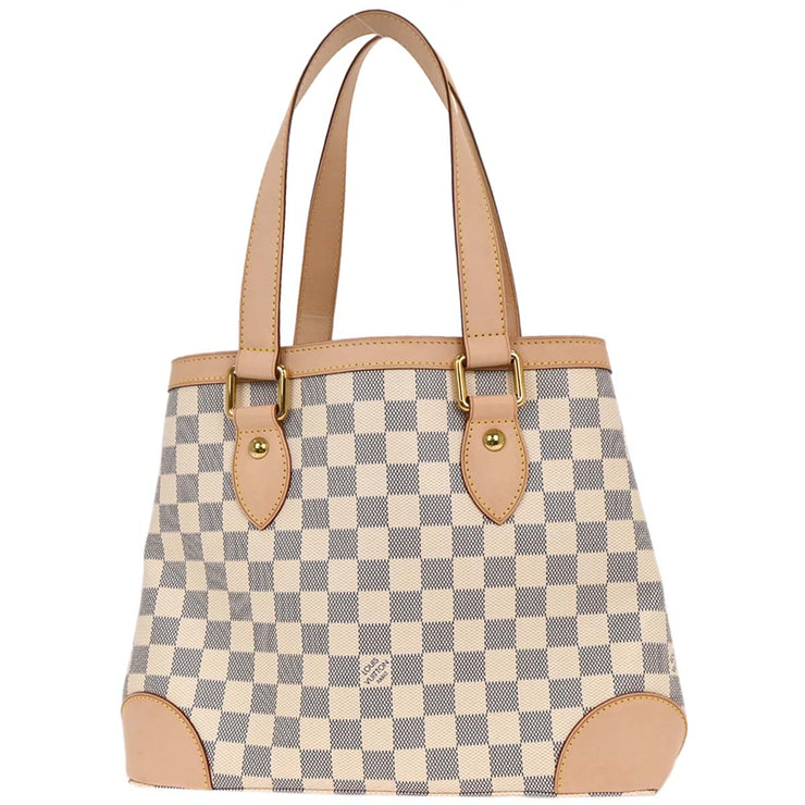 Louis Vuitton Damier Azur Hampstead PM Tote Handbag N51207 CA4132 196205
