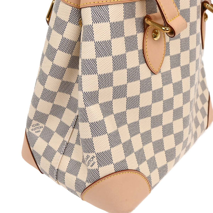 Louis Vuitton Damier Azur Hampstead PM Tote Handbag N51207 CA4132 196205