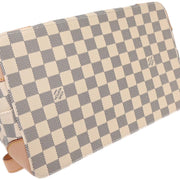 Louis Vuitton Damier Azur Hampstead PM Tote Handbag N51207 CA4132 196205