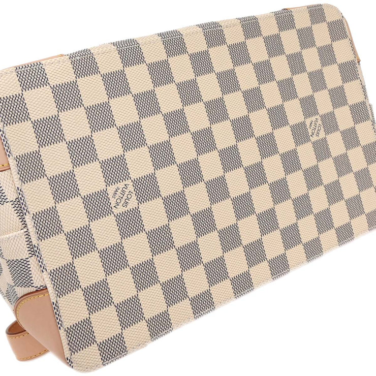 Louis Vuitton Damier Azur Hampstead PM Tote Handbag N51207 CA4132 196205