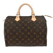 Louis Vuitton Monogram Speedy 30 Handbag M41526 AA0075 196208