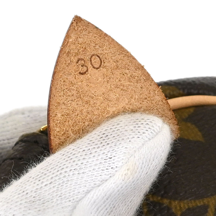 Louis Vuitton Monogram Speedy 30 Handbag M41526 AA0075 196208