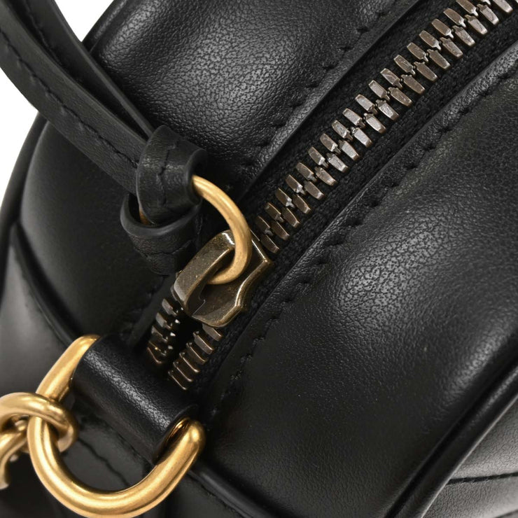 Gucci Black GG Marmont Small Camera Bag 447632.486628 196212