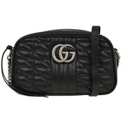 Gucci Black GG Marmont Small Camera Bag 447632.486628 196213