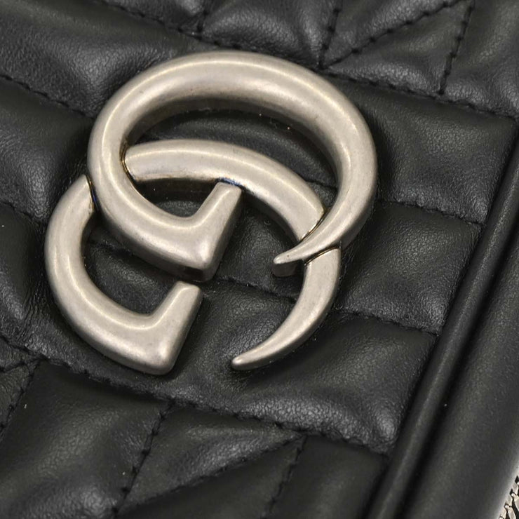 Gucci Black GG Marmont Small Camera Bag 447632.486628 196213