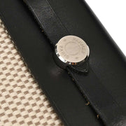 Hermes Beige Black Toile GM Officier Herbag TPM 2 in 1 Shoulder Bag C Square:H 196217