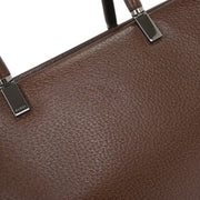 Gucci Brown Pigskin Bamboo Tote Bag 002.1034 200047 196218