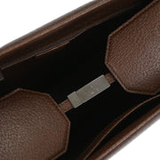 Gucci Brown Pigskin Bamboo Tote Bag 002.1034 200047 196218
