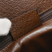 Gucci Brown Pigskin Bamboo Tote Bag 002.1034 200047 196218