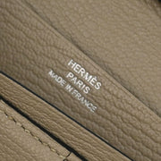 Hermes Gris Tourterelle Mysore Bearn Soufre Bifold Long Wallet  Square:O17V 196223