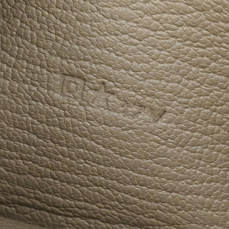 Hermes Gris Tourterelle Mysore Bearn Soufre Bifold Long Wallet  Square:O17V 196223