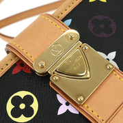 Louis Vuitton Black Multicolor Shirley Shoulder Bag M40050 MI0016 196230