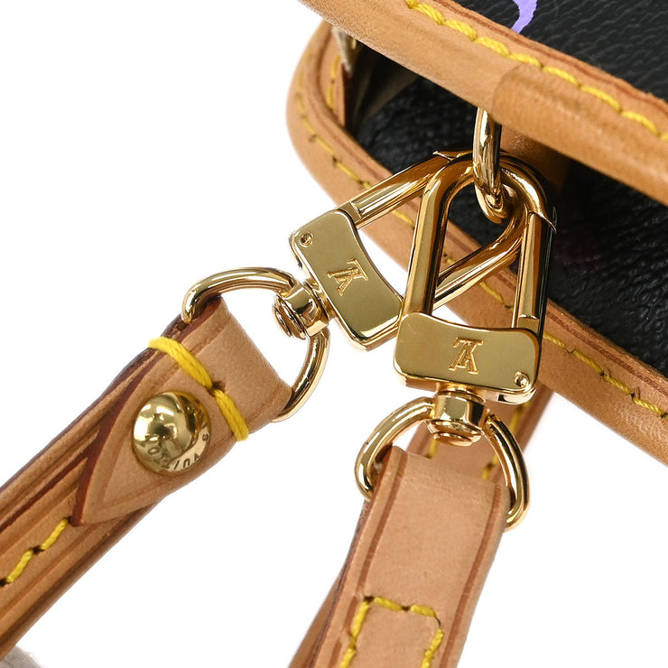 Louis Vuitton Black Multicolor Shirley Shoulder Bag M40050 MI0016 196230