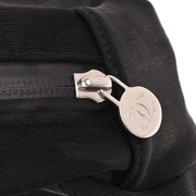 Chanel Black Mesh Body Bag Bum Bag 196233