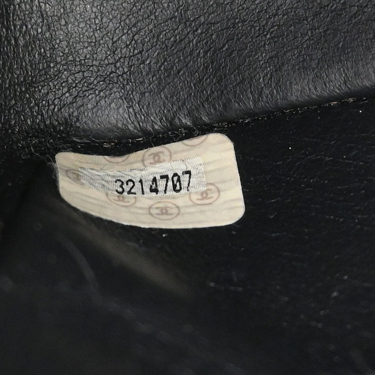 Chanel Black Velvet Handbag 196240