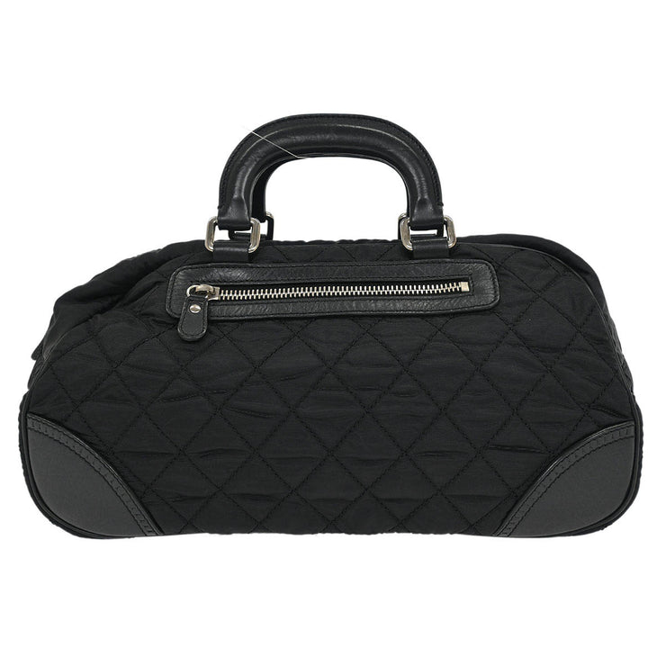 Chanel Black Nylon Handbag 196246