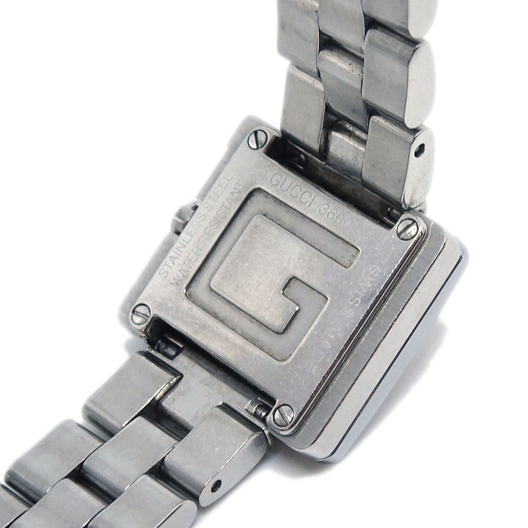 Gucci 3600L Quartz Watch SS 196254