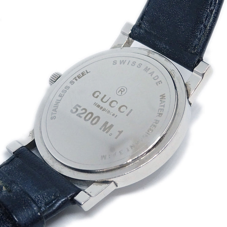 Gucci 5200M.1 Quartz Watch SS 196255