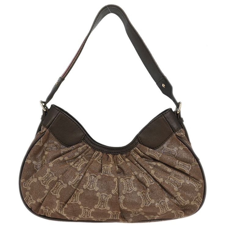 Celine Brown Macadam Shoulder Bag YS S0/36 196261
