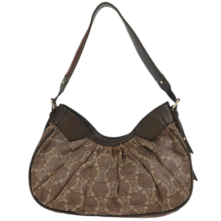 Celine Brown Macadam Shoulder Bag YS S0/36 196261