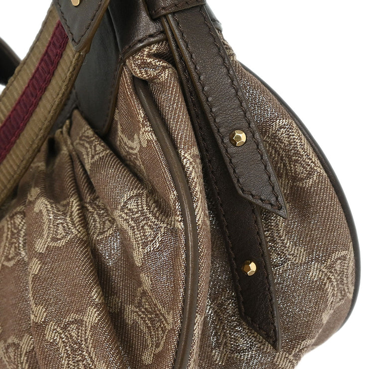 Celine Brown Macadam Shoulder Bag YS S0/36 196261