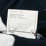 Chanel Single Breasted Jacket Navy P95 #38 196283