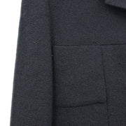 Chanel Setup Suit Jacket Skirt Black 96P #40 196286