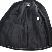 Chanel Setup Suit Jacket Skirt Black 96P #40 196286