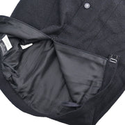 Chanel Setup Suit Jacket Skirt Black 96P #40 196286