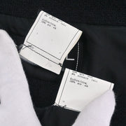 Chanel Setup Suit Jacket Skirt Black 96P #40 196286