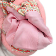 Chanel Setup Suit Jacket Skirt Pink 96P #40 196287