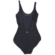 Chanel Swimwear Swimsuit Black 98C #38 196289