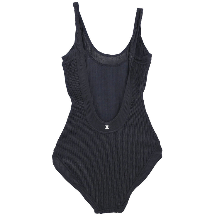 Chanel Swimwear Swimsuit Black 98C #38 196289