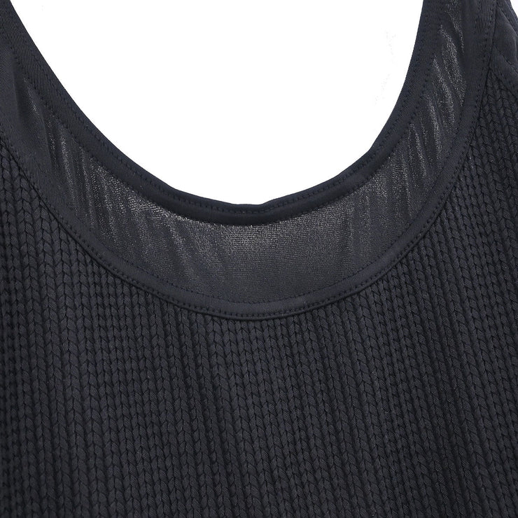 Chanel Swimwear Swimsuit Black 98C #38 196289
